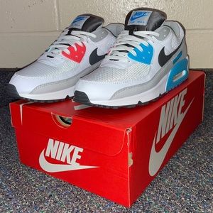Nike Air Mac 90 white/iron grey-chlorine blue